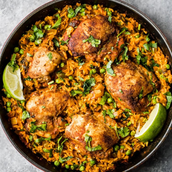 One Pot Chicken Adobo and Rice